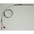 metal shieded wire pt100 RTD temperature sensor